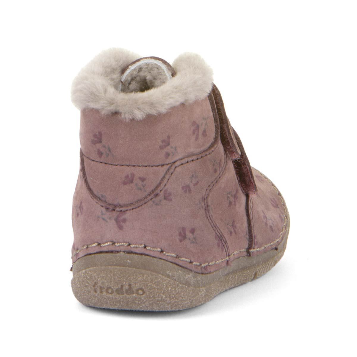 Froddo - Paix Winter - Kleinkinder Lammfell-Winterstiefel - Rosa/Blumen (Flowers) – Bild 5