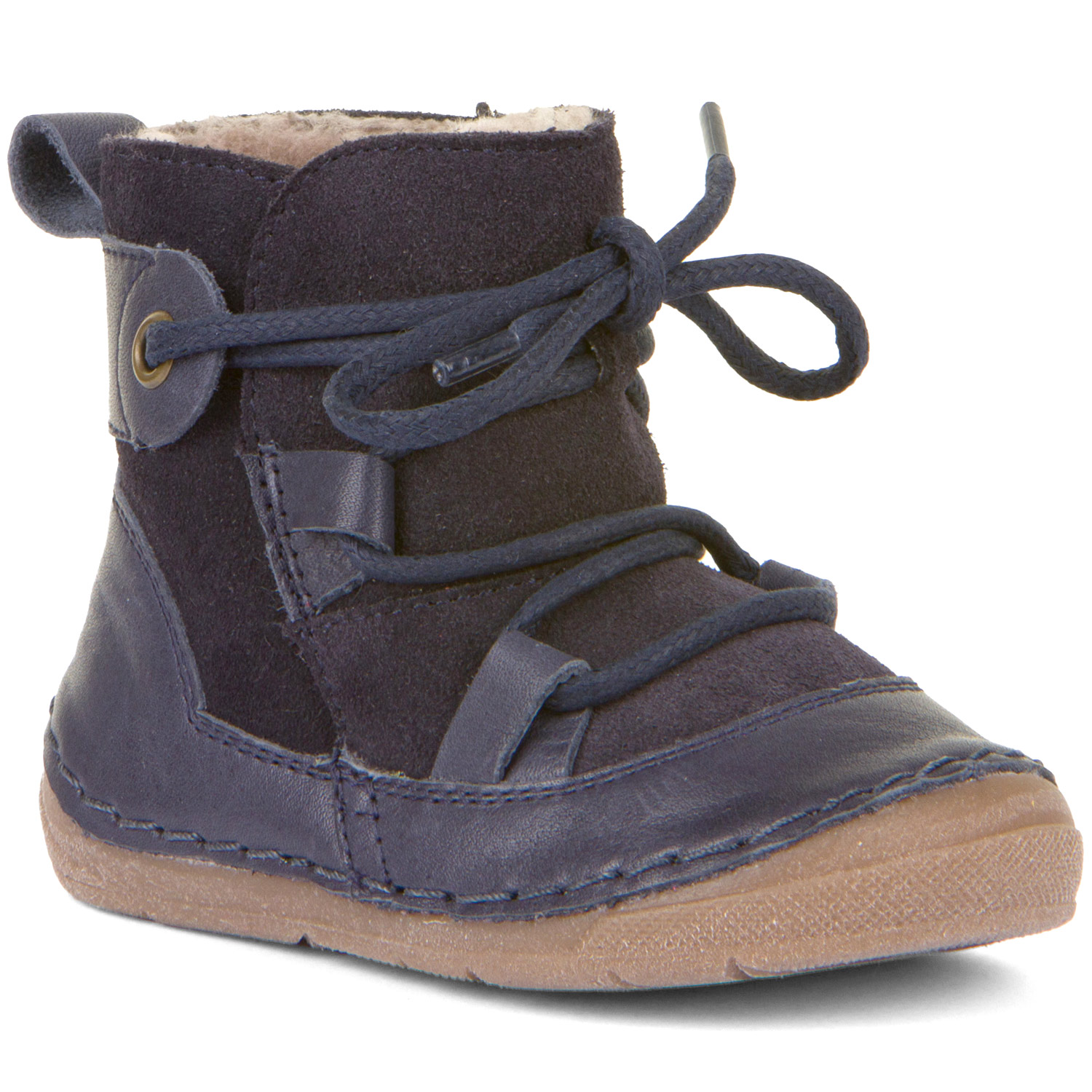 Froddo - Paix Winter Sweet - Kinder Lammfell-Winterstiefel - Dunkelblau (Dark Blue)