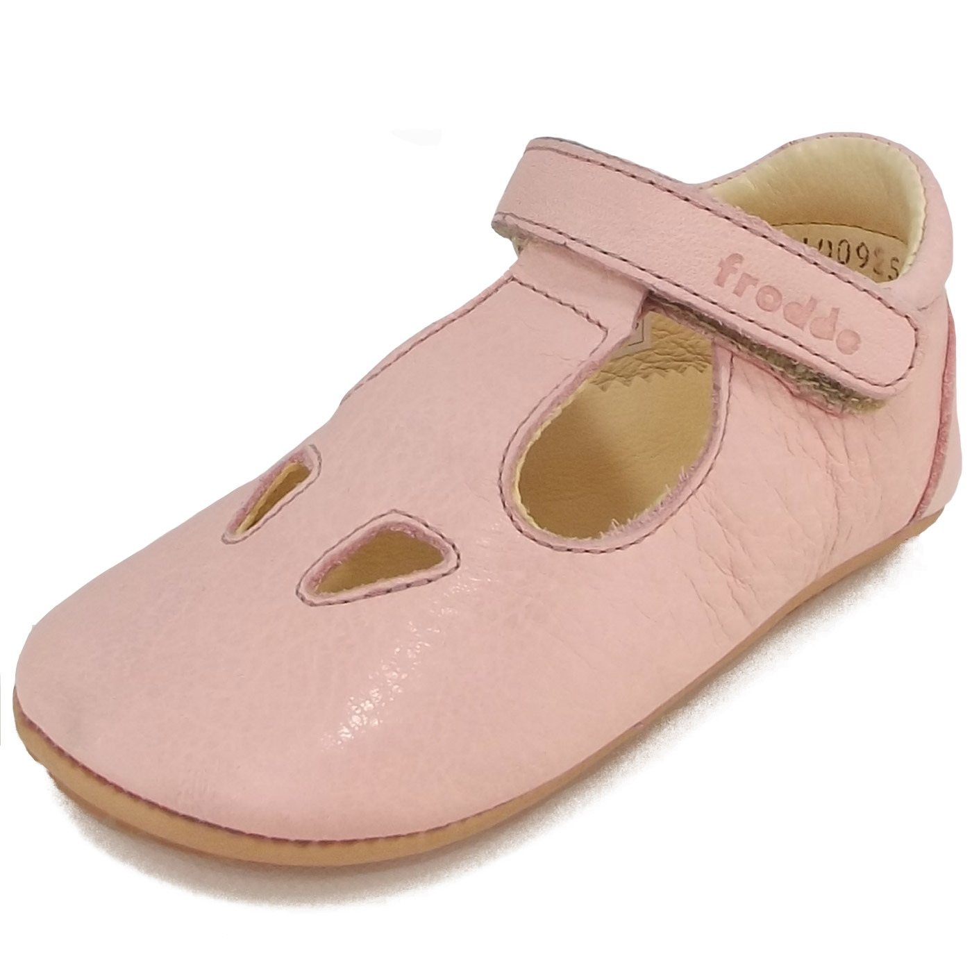 Froddo - Prewalkers T-Bar - Baby Halbsandale aus Leder - Rosa (Pink)