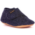 Froddo - Prewalkers Wooly - Kleinkinder Wollfilz-Hausschuhe - Dunkelblau (Dark Blue)