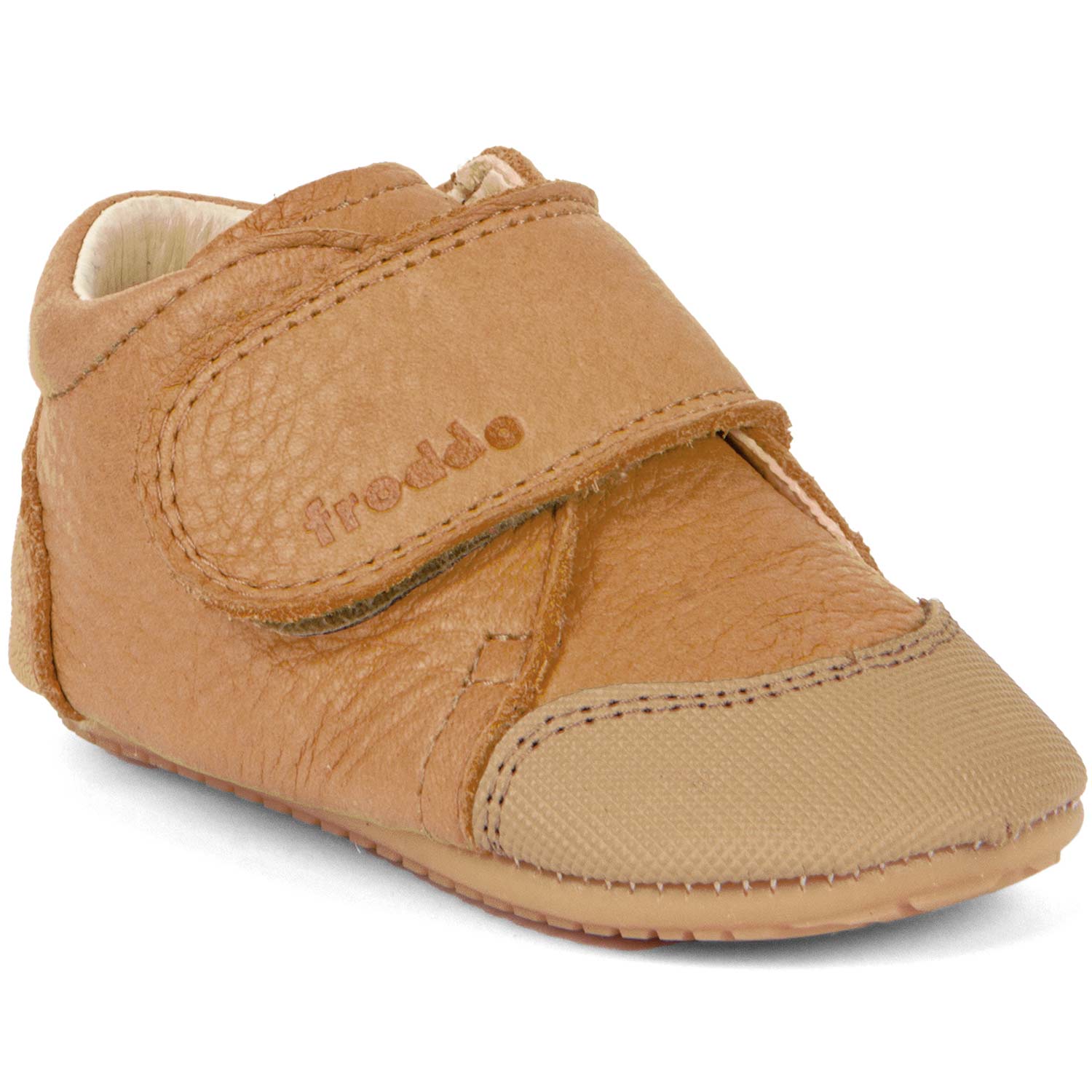 Froddo - Prewalkers Toesy - Baby Erste Schuhe mit Kappe - Braun (Cognac)