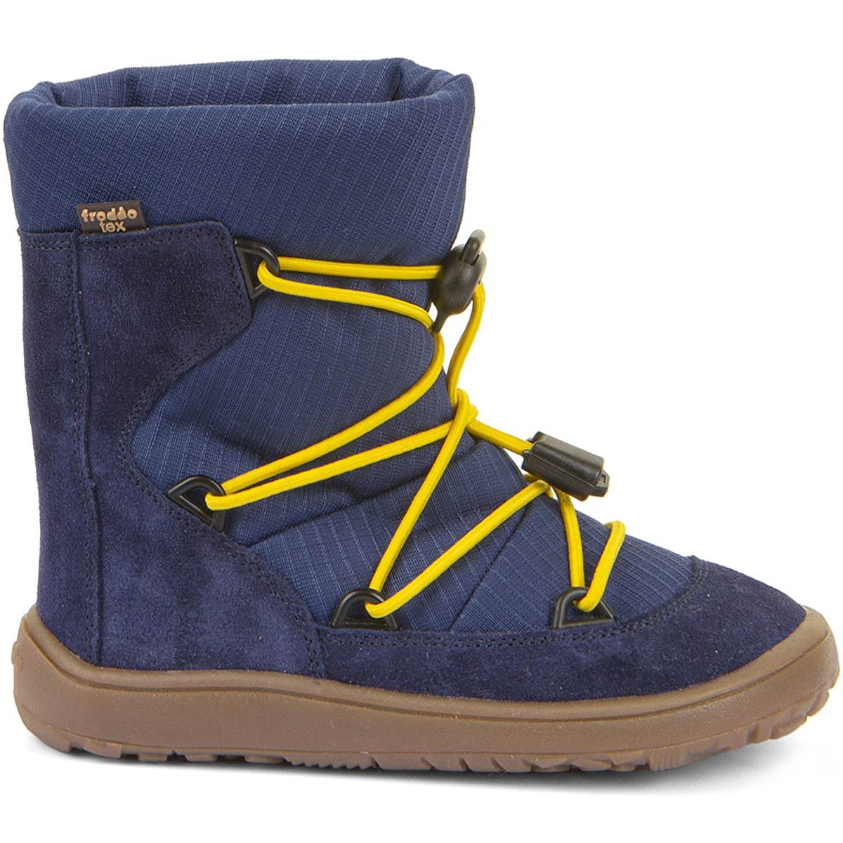 Froddo - FroddoTex Barefoot Track Wool - Kinder Wasserdichte Barfußstiefel mit Wollfutter - Blau (Blue) – Bild 2