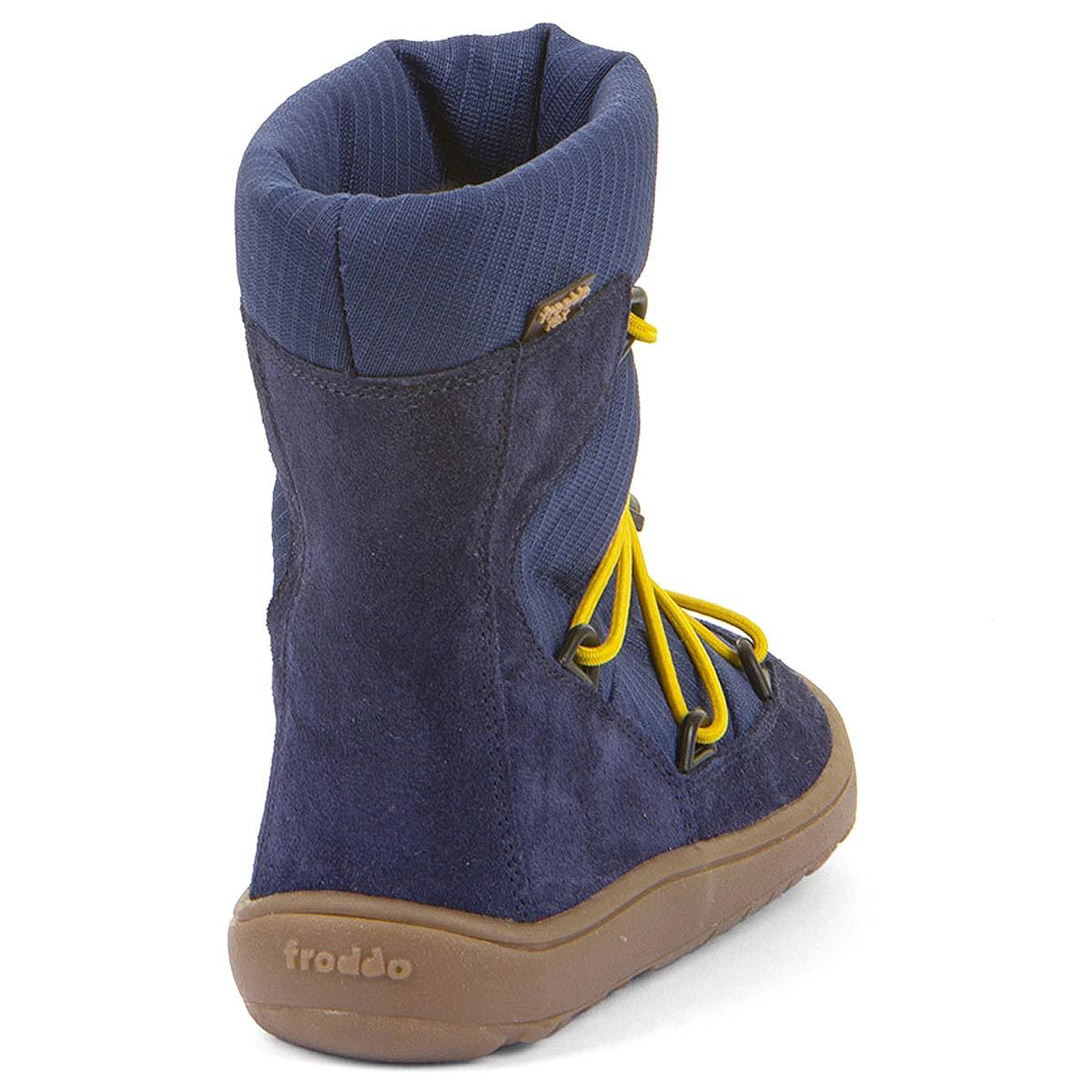Froddo - FroddoTex Barefoot Track Wool - Kinder Wasserdichte Barfußstiefel mit Wollfutter - Blau (Blue) – Bild 4