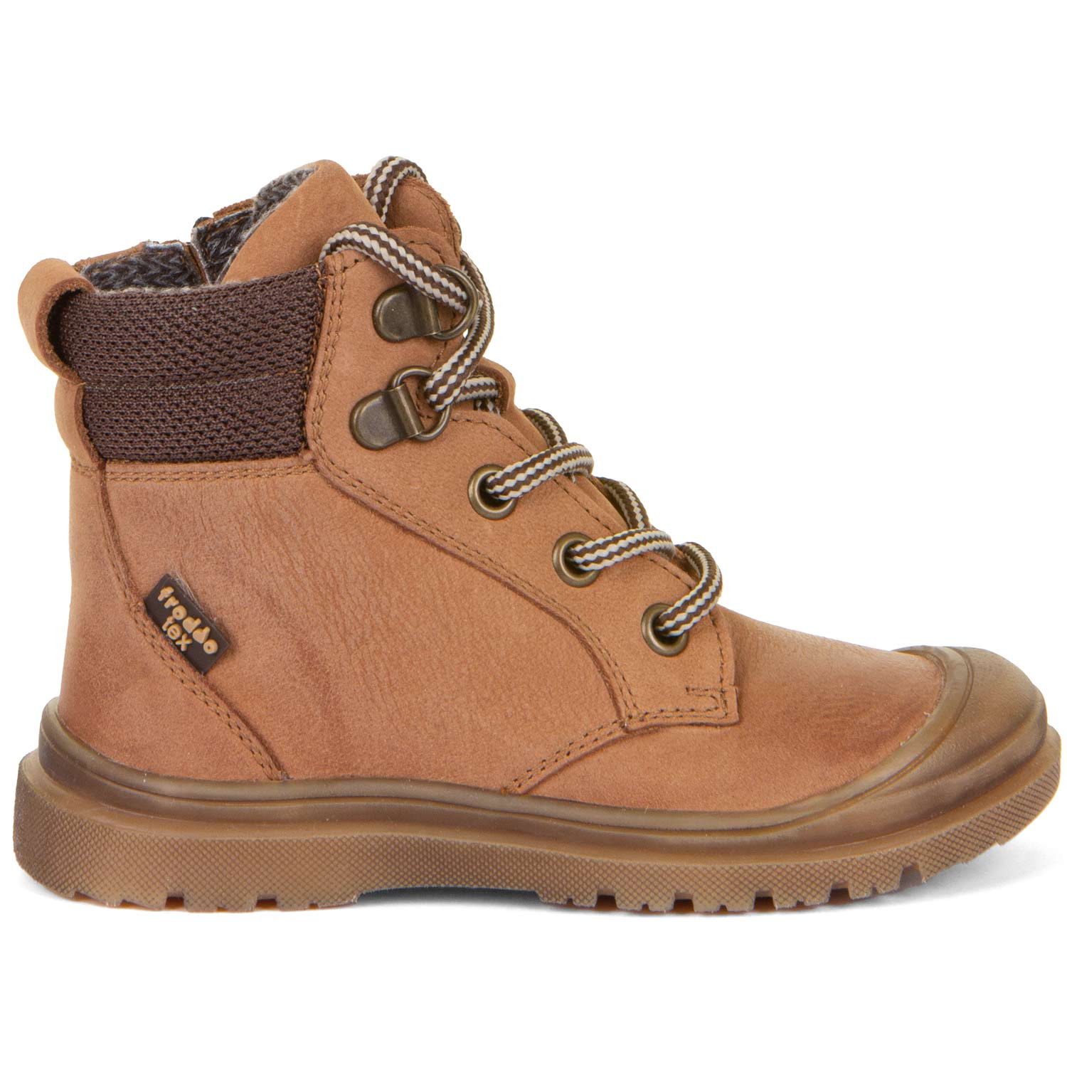 Froddo - FroddoTex Tylas Laces - Kinder Wasserdichte Stiefelette - Braun (Cognac) – Bild 3