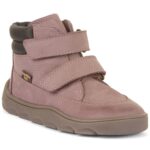 Froddo - FroddoTex Barefoot Zeru - Mädchen Wasserdichte Barfußstiefel mit Klett - Rosa (Dark Pink)