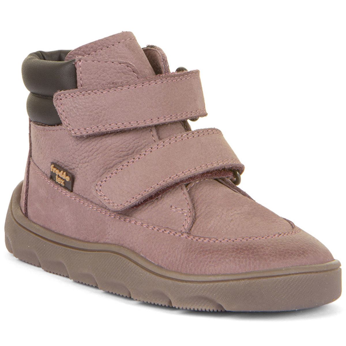 Froddo - FroddoTex Barefoot Zeru - Mädchen Wasserdichte Barfußstiefel mit Klett - Rosa (Dark Pink)
