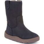 Froddo - FroddoTex Zeru Boot Barefoot - Mädchen Wasserdichte Barfuss-Stiefel - Dunkelblau (Dark Blue)
