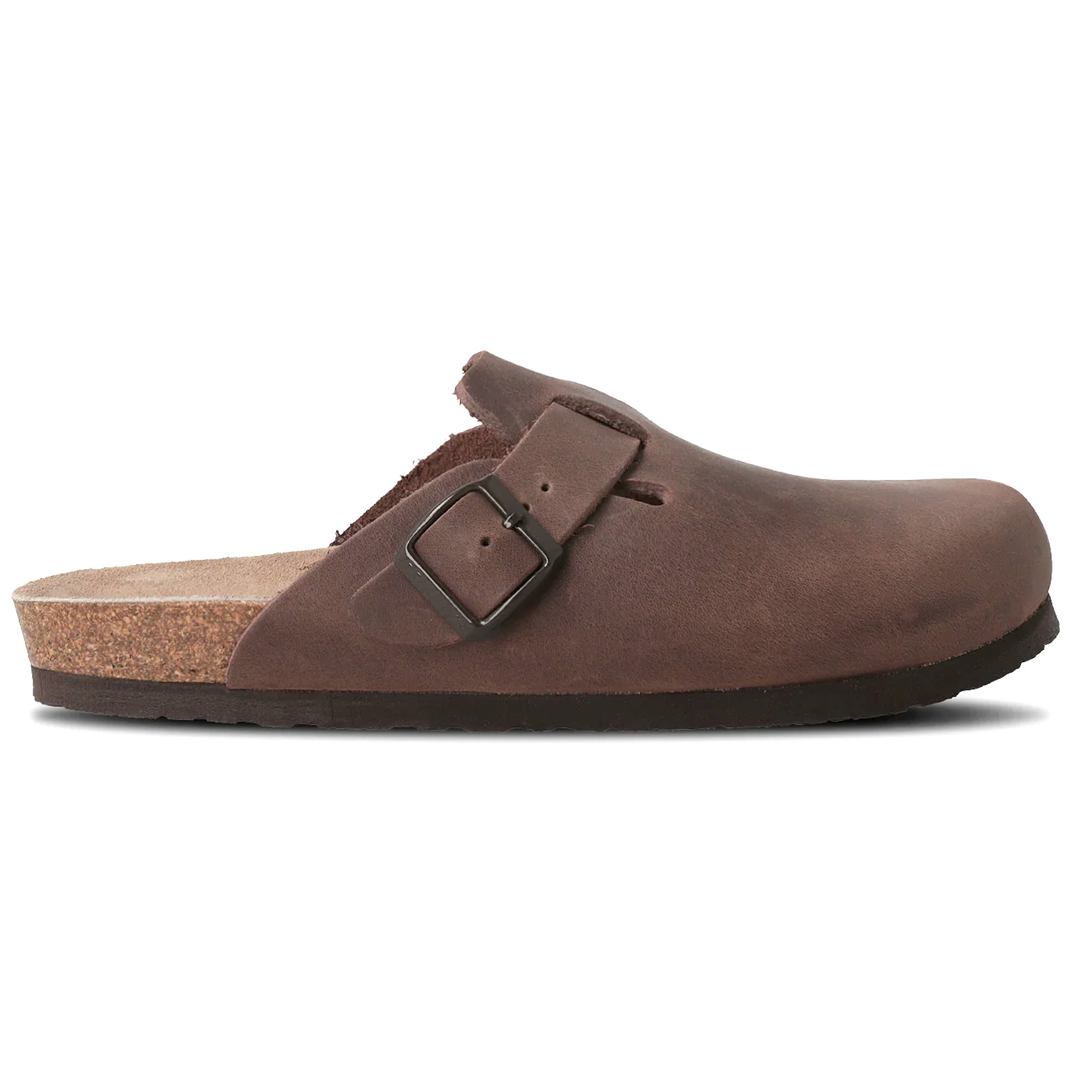 Genuins - Riva Apure - Unisex Leder-Pantoffel - Braun (Habana)