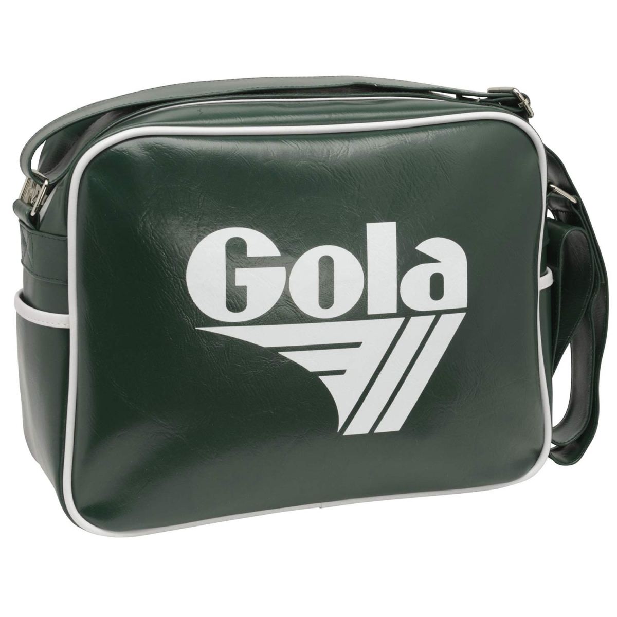 Gola - Redford Bag - Unisex Messenger Tasche - Dunkelgrün/Weiß (Bottle Green/White) – Bild 2