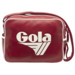 Gola - Redford Bag - Unisex Messenger Tasche - Tiefrot/Weiß (Deep Red/White)