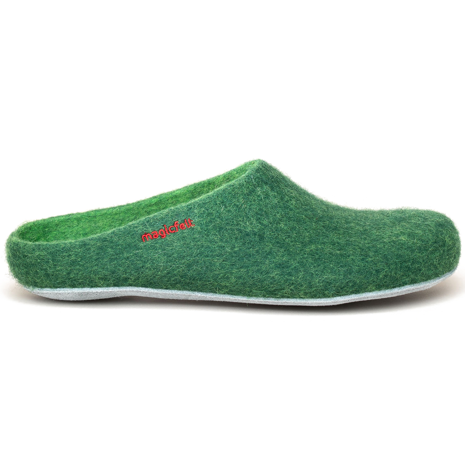 Gottstein - Magicfelt 701 - Unisex Wollfilz-Pantoffel - Dunkelgrün (Dark Green)
