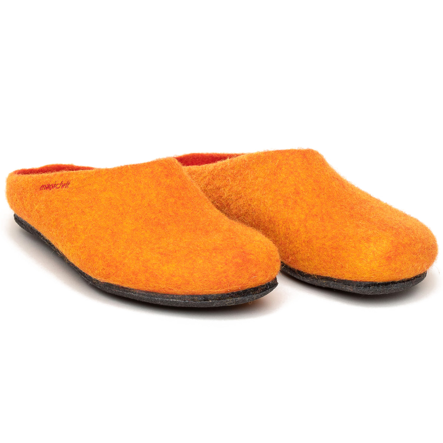 Gottstein - Magicfelt 709 - Damen Wollfilz-Pantoffel - Orange – Bild 2