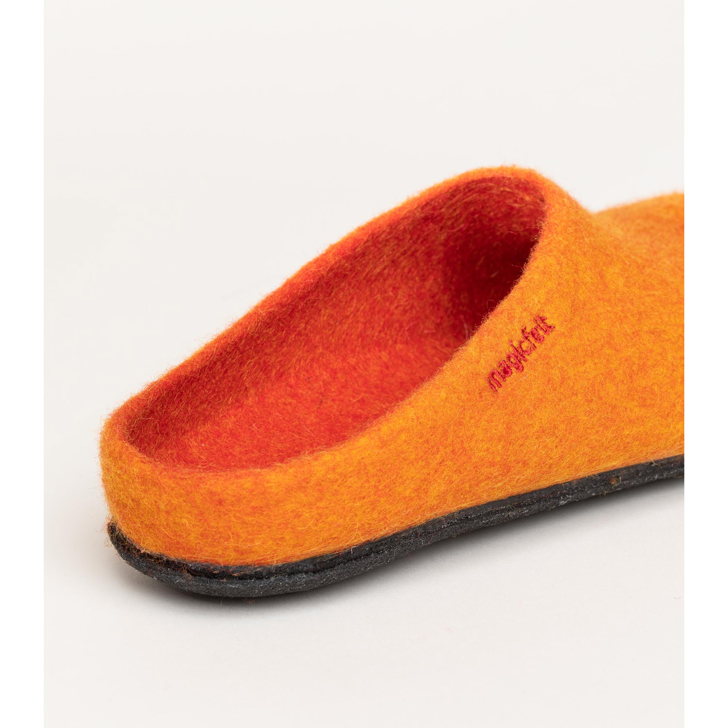 Gottstein - Magicfelt 709 - Damen Wollfilz-Pantoffel - Orange – Bild 4