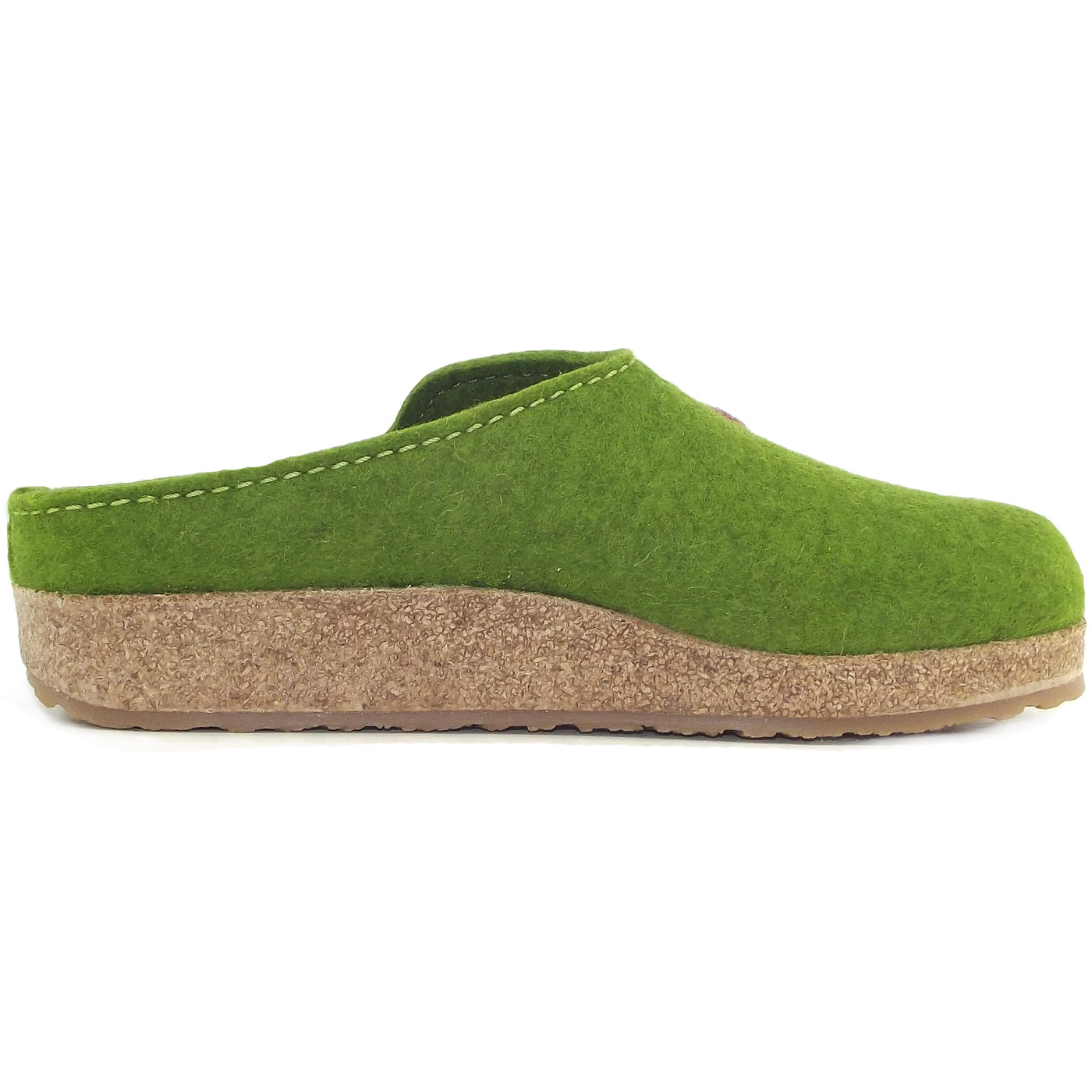 Haflinger - Grizzly Kanon - Damen Pantoffeln - Grasgrün – Bild 3
