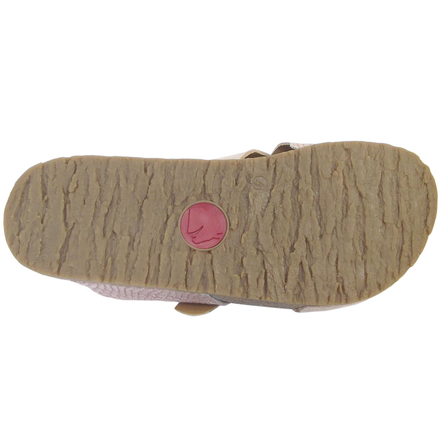 Haflinger - Bio Amiga - Damen Leder-Pantolette mit Korkfußbett - Rosa (Rosé) – Bild 3