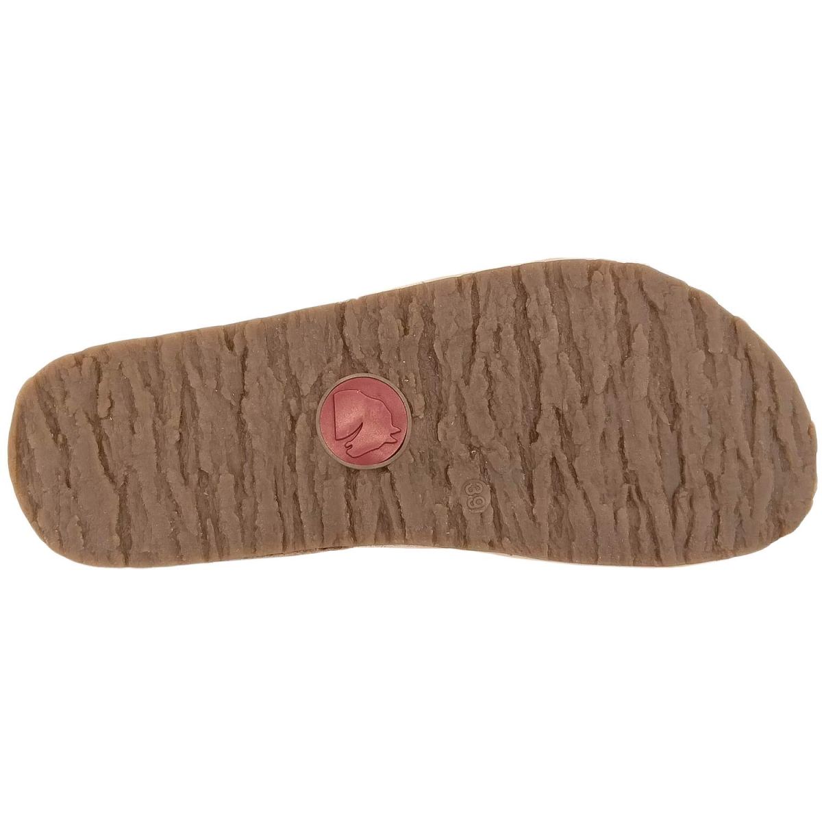 Haflinger - Bio Bonnie - Damen Leder-Sandale mit Korkfußbett - Creme – Bild 2