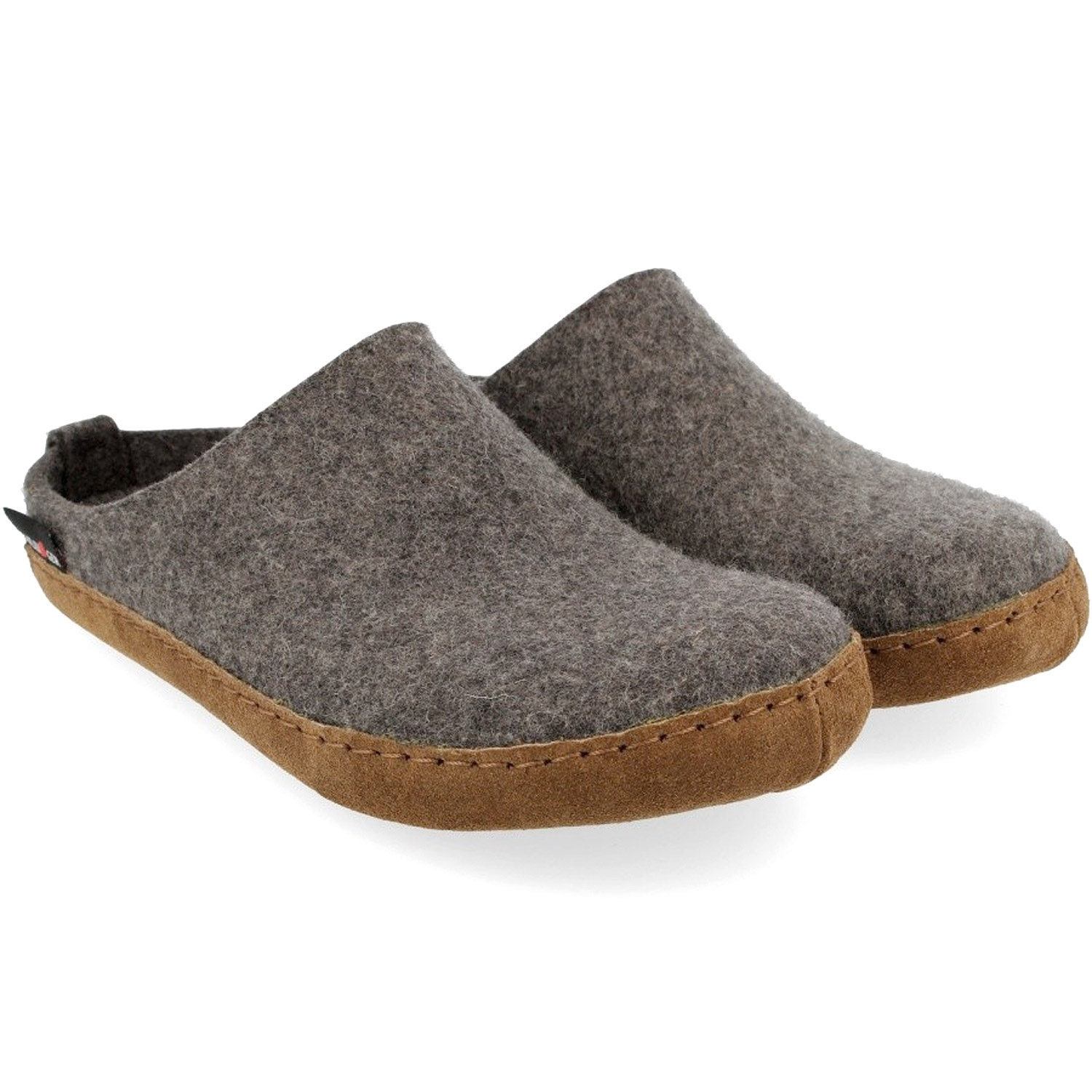 Haflinger - Emils Toffel - Unisex Filz-Pantoffel - Anthrazit – Bild 2