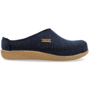 Haflinger - Blizzard Credo - Unisex Filz-Pantoffeln - Dunkelblau (Kapitän)