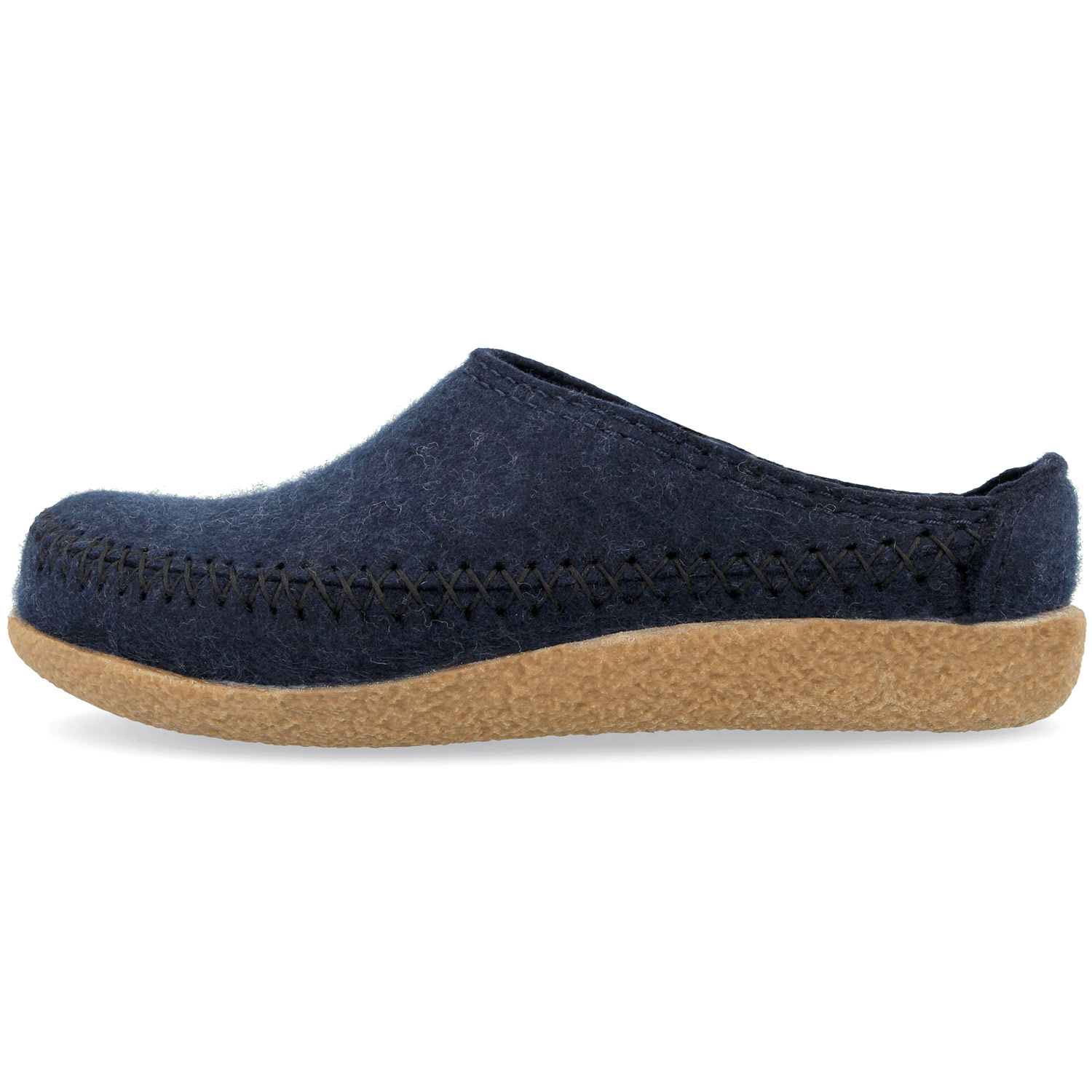 Haflinger - Blizzard Credo - Unisex Filz-Pantoffeln - Dunkelblau (Kapitän) – Bild 4