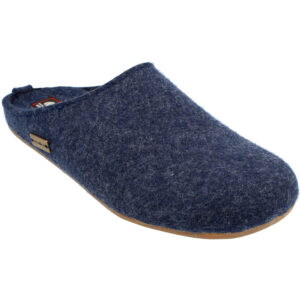 Haflinger - Everest Fundus - Unisex Hauspantoffeln - Dunkelblau (Jeans)