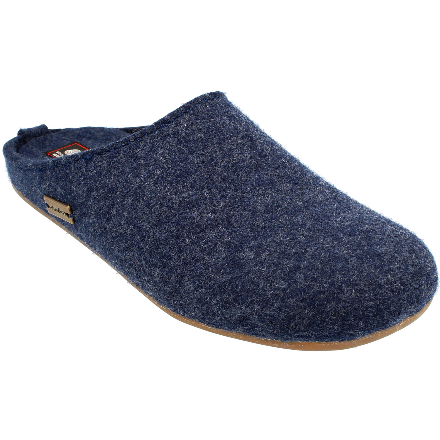Haflinger - Everest Fundus - Unisex Hauspantoffeln - Dunkelblau (Jeans)