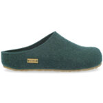 Haflinger - Grizzly Michl - Unisex Filz-Pantoffeln - Piniengrün