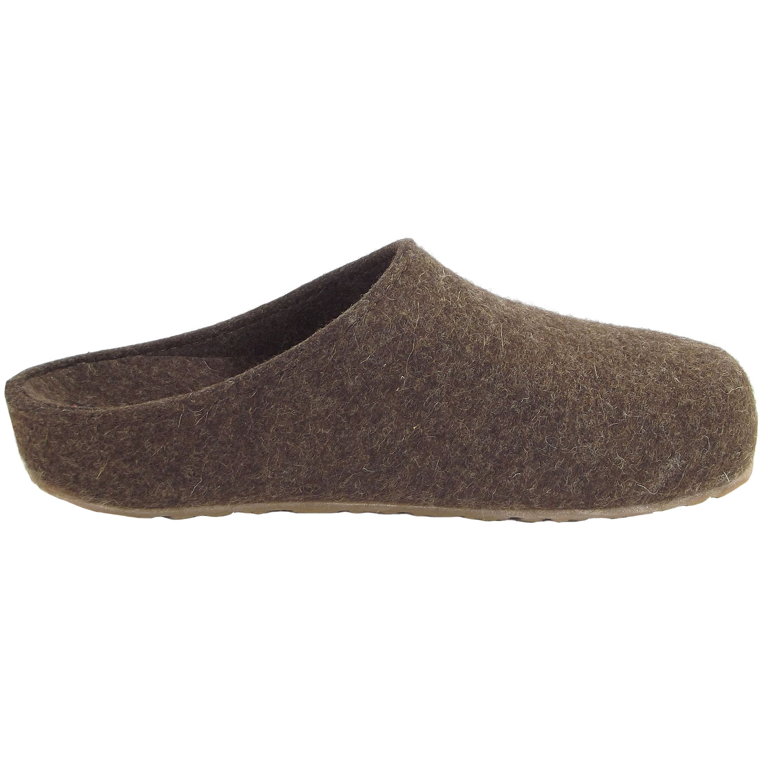 Haflinger - Grizzly Michl - Unisex Hauspantoffeln - dunkelbraun (schoko) – Bild 2