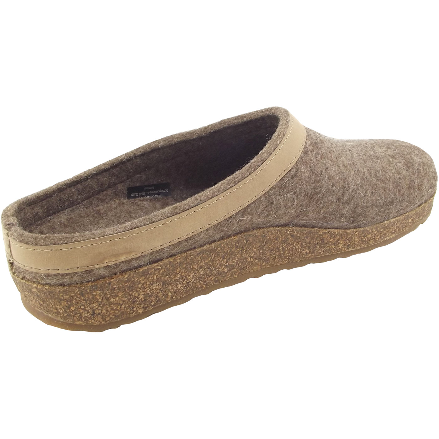 Haflinger - Grizzly Torben - Unisex Pantoffeln - Beige (Torf) – Bild 2