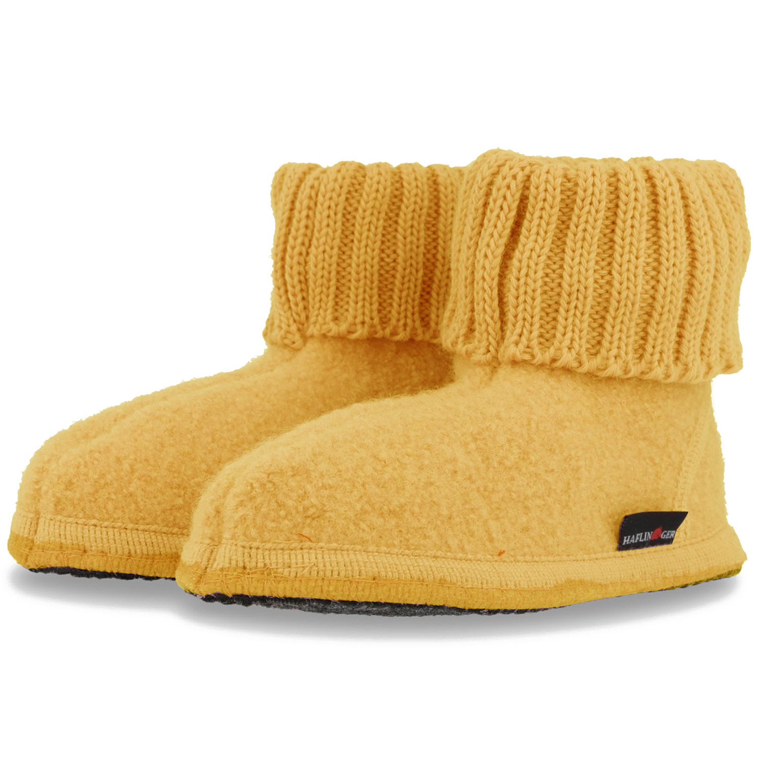 Haflinger - Karl - Unisex Hüttenschuhe - Gelb (Sonne) – Bild 2