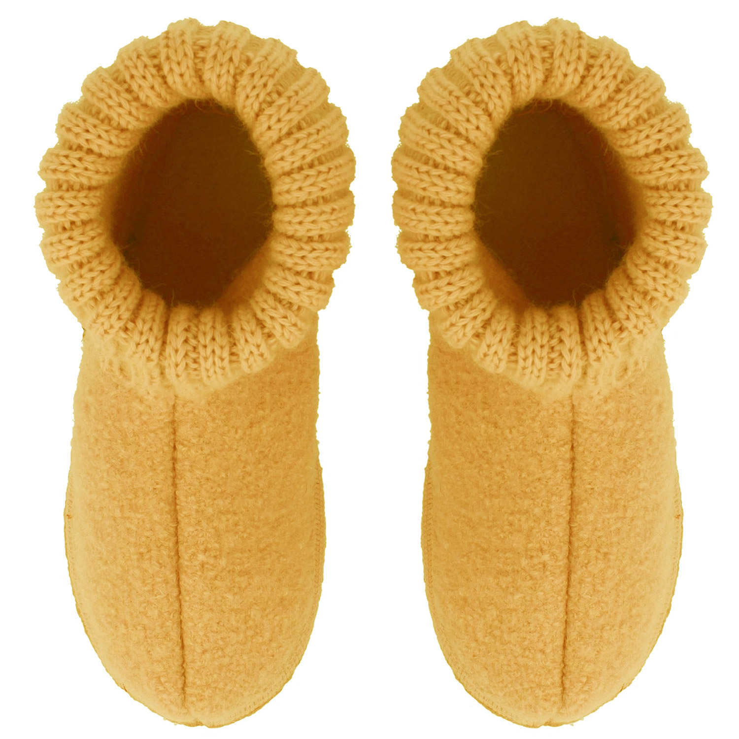 Haflinger - Karl - Unisex Hüttenschuhe - Gelb (Sonne) – Bild 3