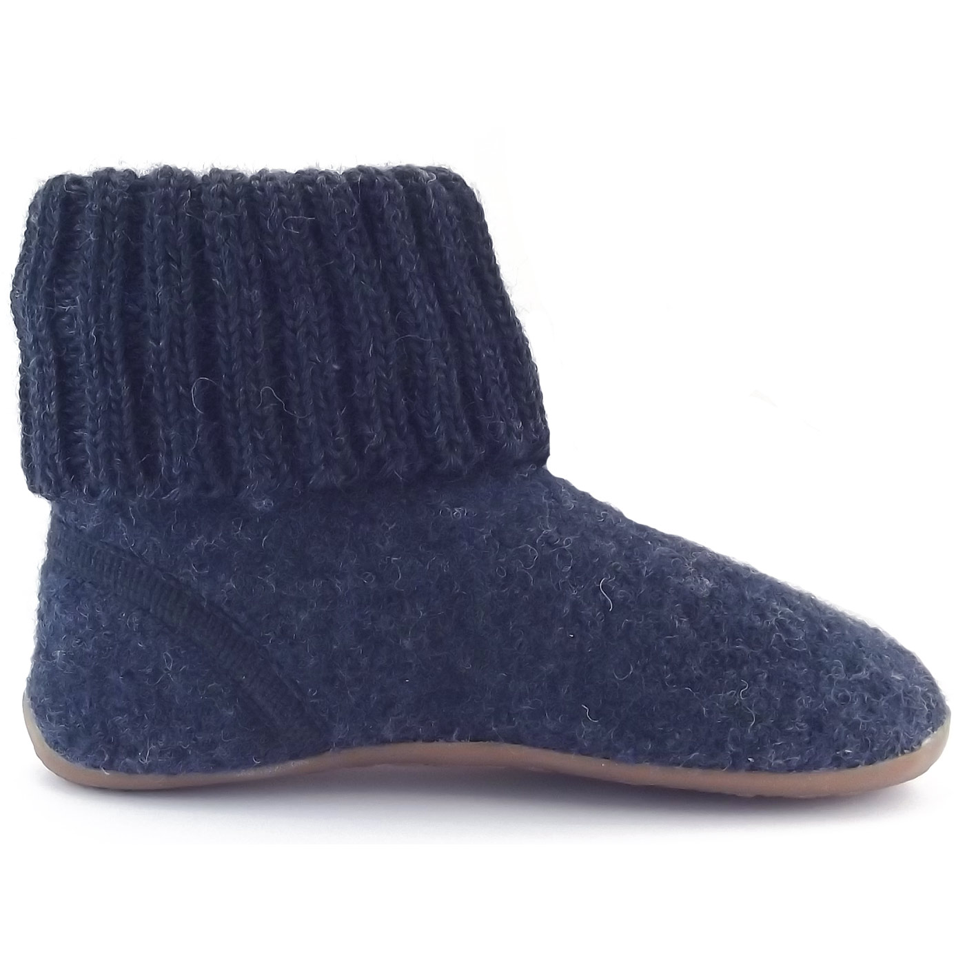 Haflinger - Everest Karlo - Kinder Hüttenschuhe - Mittelblau – Bild 2