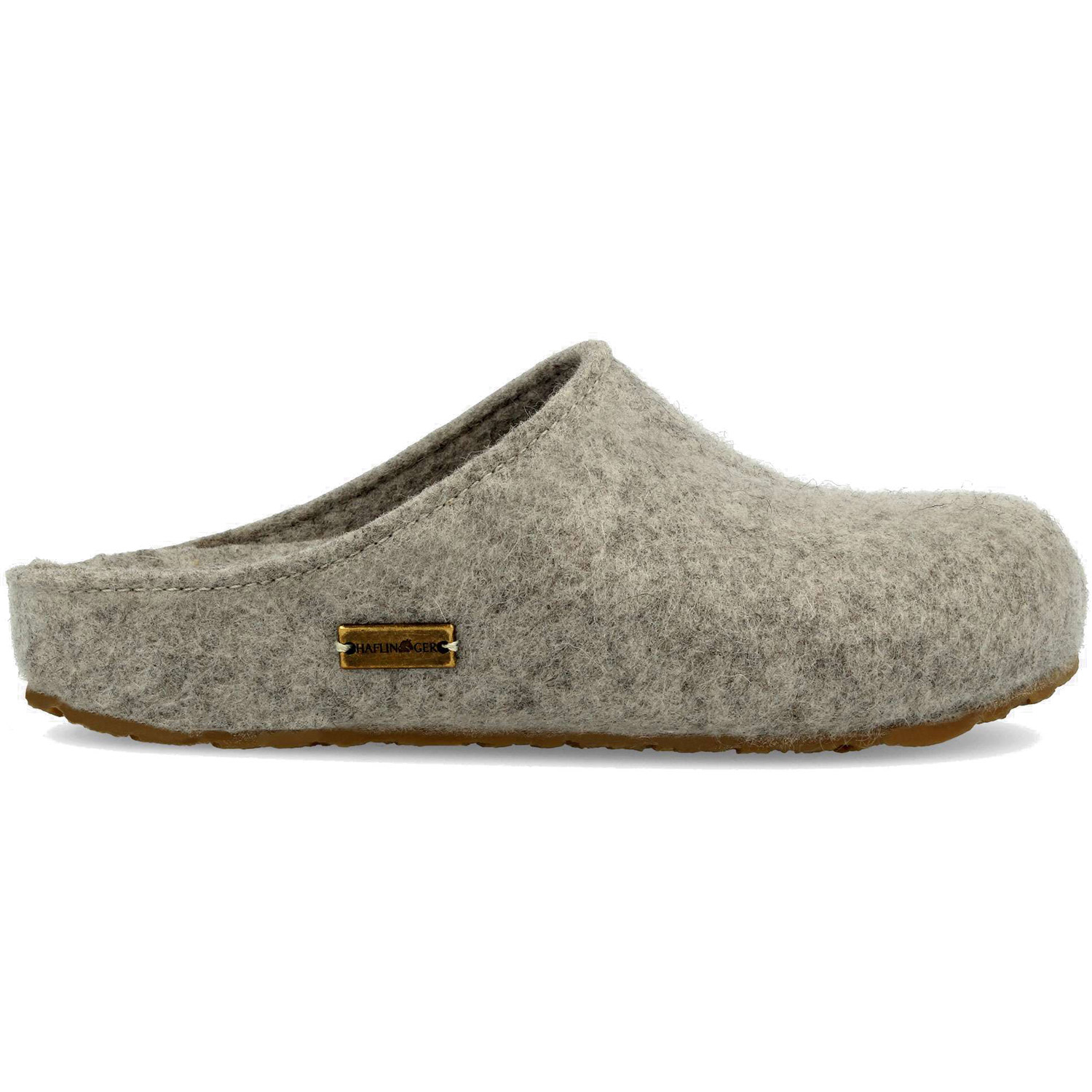 Haflinger - Grizzly Michl - Unisex Hauspantoffeln - Torf