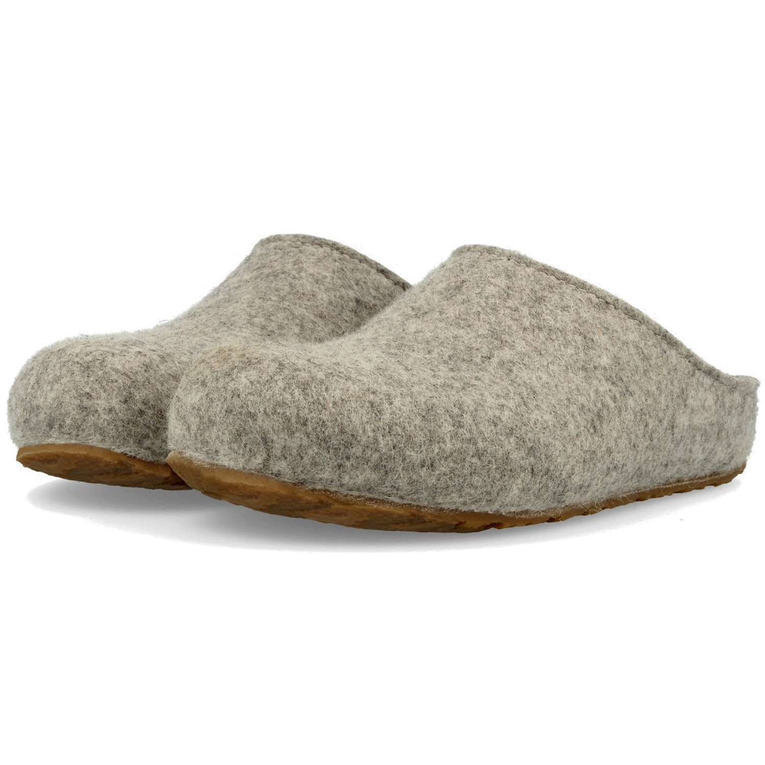 Haflinger - Grizzly Michl - Unisex Hauspantoffeln - Torf – Bild 4