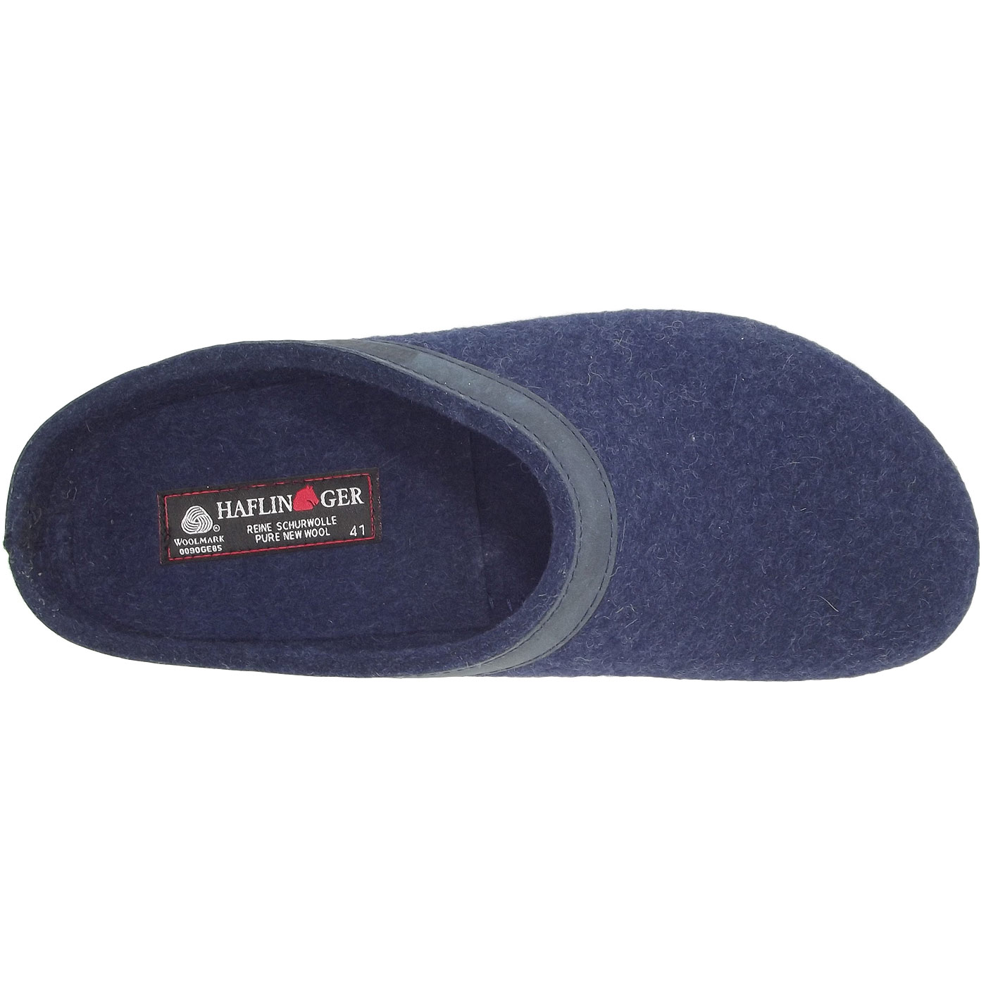 Haflinger - Grizzly Torben - Unisex Pantoffeln - Jeans – Bild 3