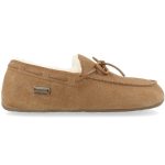 Haflinger - Yumah - Herren Lammfell-Mokassin mit Gummisohle - Chestnut