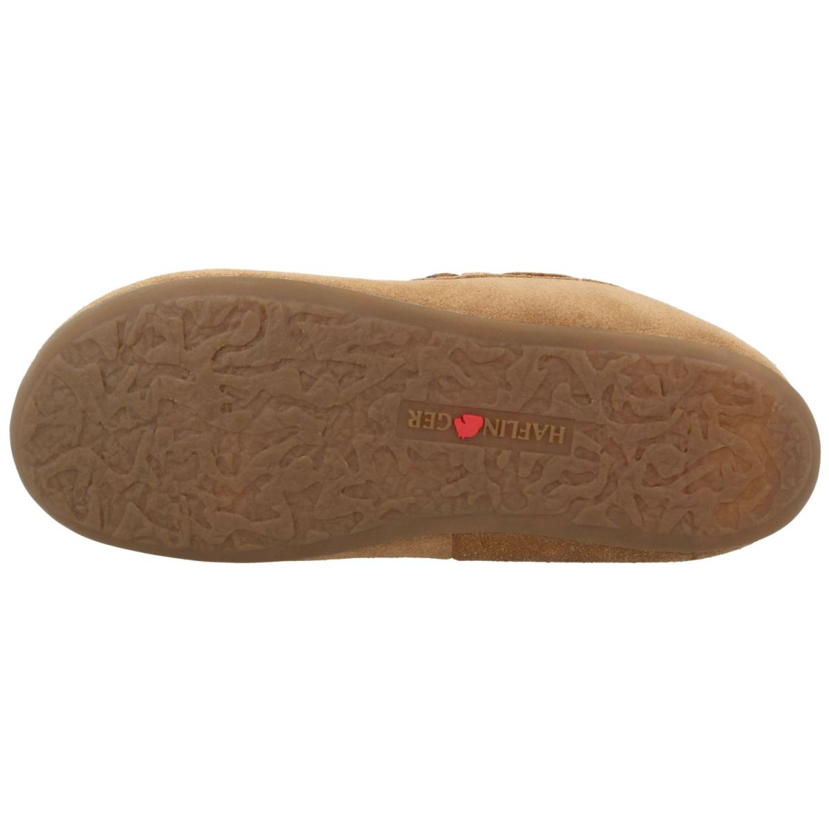 Haflinger - Yumah - Herren Lammfell-Mokassin mit Gummisohle - Chestnut – Bild 5