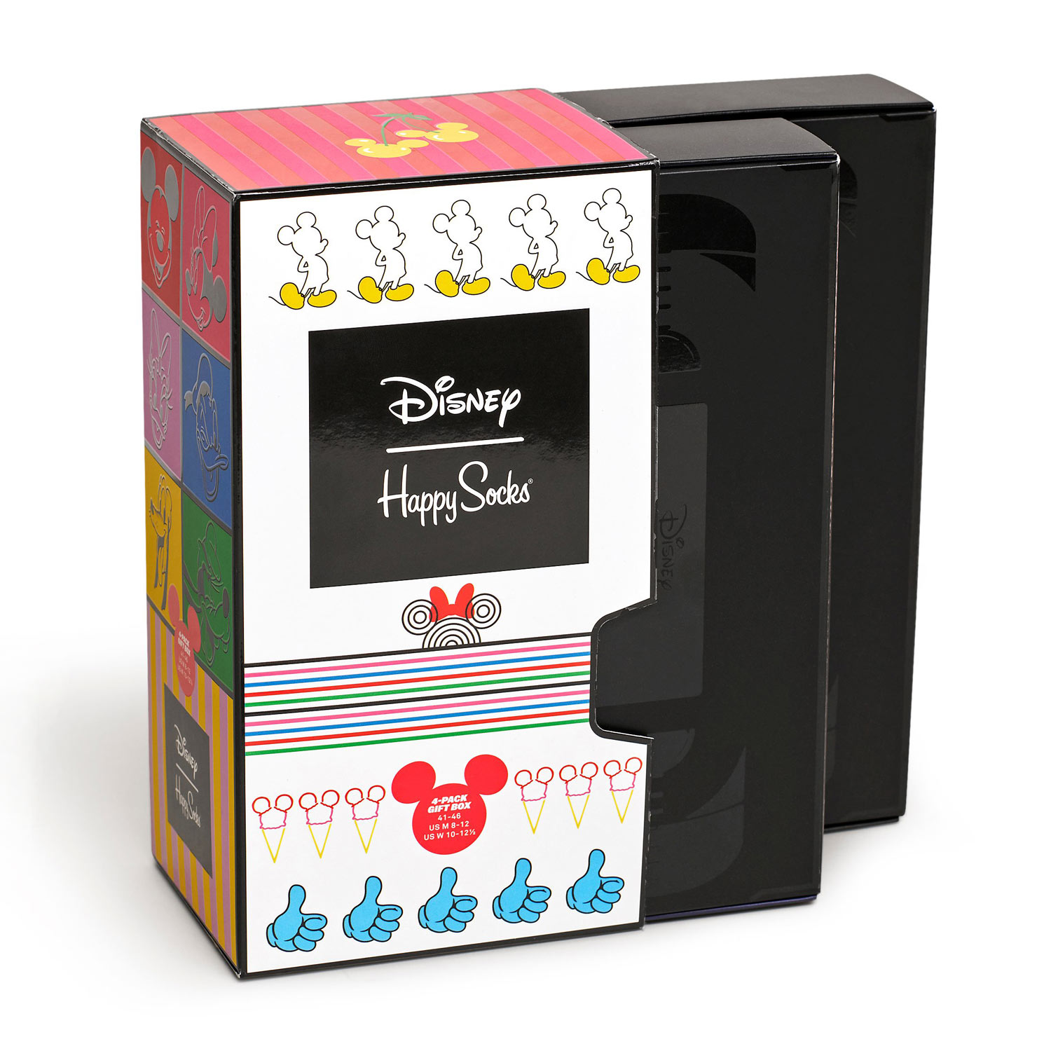 Happy Socks - Disney Gift Box 4-Pack - Unisex Geschenks-Socken - Mehrfarbig – Bild 2