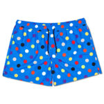 Happy Socks - Big Dot Swim Shorts - Herren Badehose - Blau