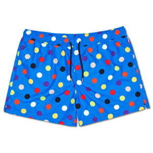 Happy Socks - Big Dot Swim Shorts - Herren Badehose - Blau