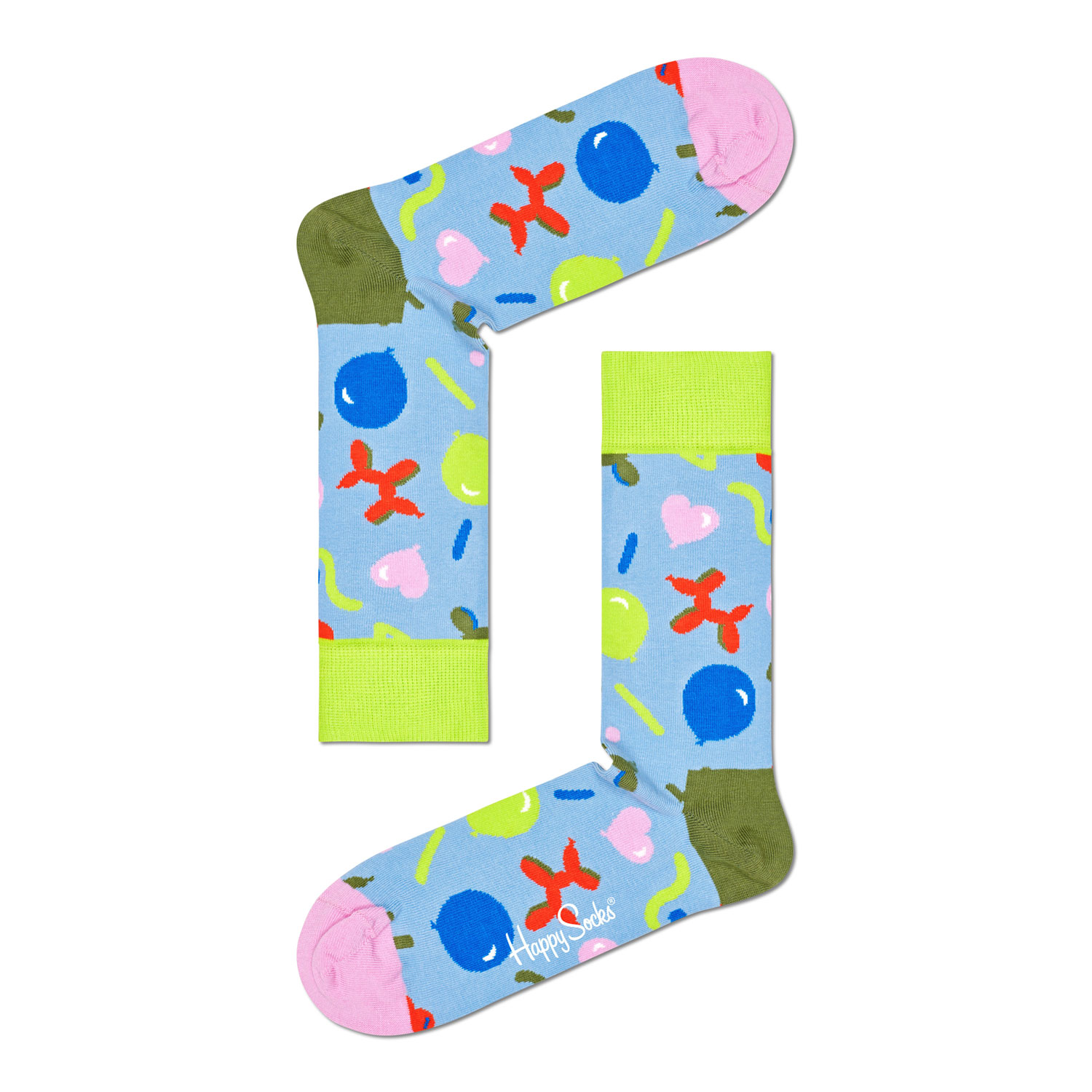 Happy Socks - Happy Birthday Gift Set 3-Pack - Unisex Geschenks-Socken - mehrfarbig – Bild 2