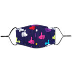 Happy Socks - Thumbs Up Face Cover - Unisex Gesichtsmaske - Mehrfarbig