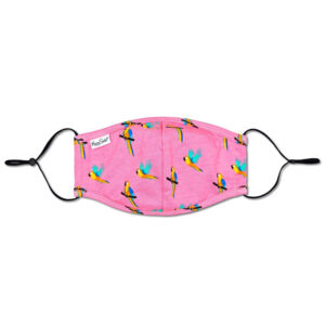 Happy Socks - Parrot Face Cover - Unisex Gesichtsmaske - Pink