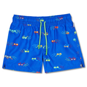 Happy Socks - Sunny Days Swimshorts Kids - Kinder Badehose - Blau/Brillen