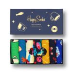 Happy Socks - 7 Days A Week Socks Gift Set 7-Pack - Unisex Geschenksocken - Mehrfarbig