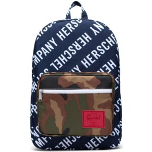 Herschel - Pop Quiz - Unisex Rucksack - roll call peacoat/woodland camo