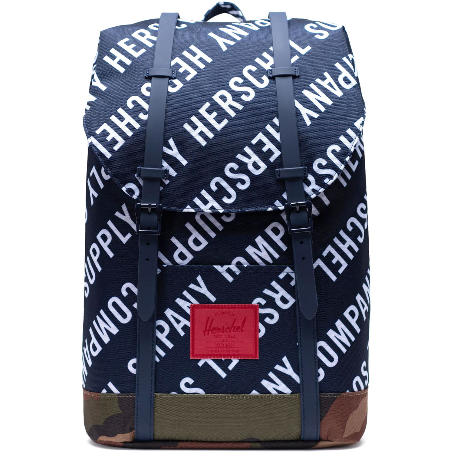 Herschel - Retreat - Unisex Rucksack - roll call peacoat/woodland camo