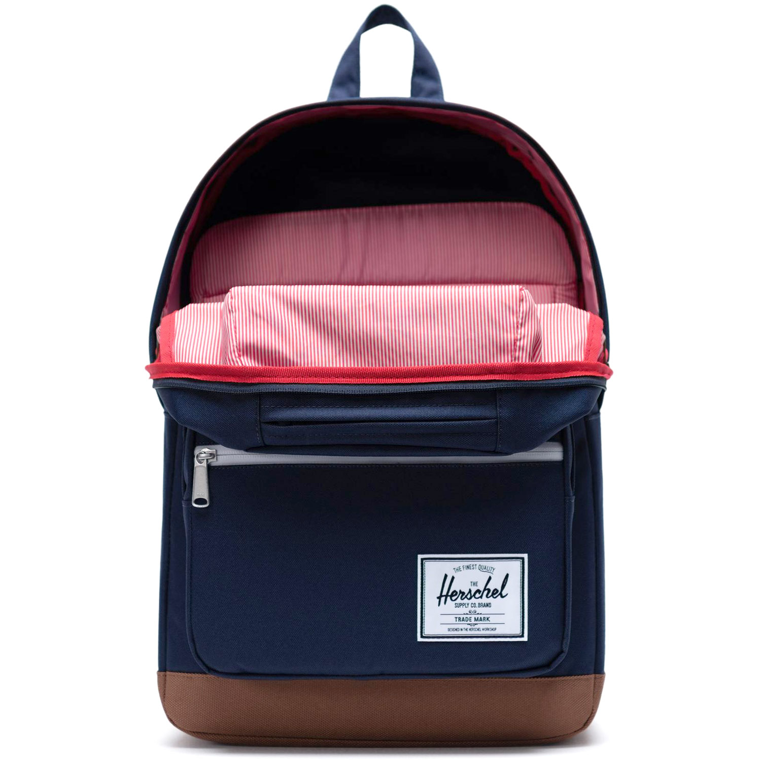 Herschel - Pop Quiz - Unisex Rucksack - Dunkelblau (Peacoat/Saddle Brown) – Bild 3
