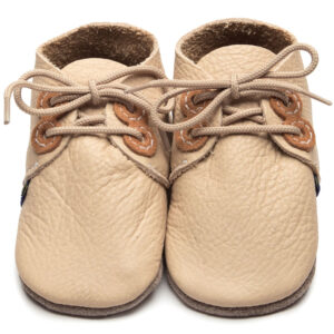 Inch Blue - Derby - Kleinkinder Krabbelschuhe - Beige (Cream/Tan)