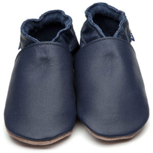 Inch Blue - Plain - Kleinkinder Krabbelschuhe - Dunkelblau (Navy)