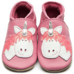 Inch Blue - Unicorn - Kleinkinder Krabbelschuhe - Rosa (Rose/Pink)